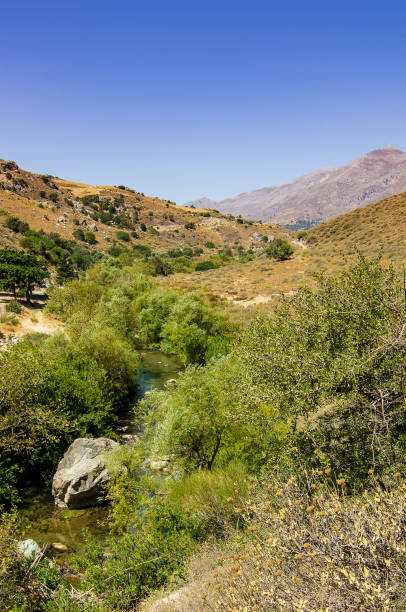 istock View over the river Megalopotamos, near Preveli, Crete 1004428514