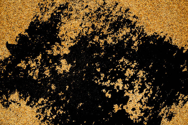 istock Grunge Rough concrete neutral ultra yellow texture, stone surface, cement background 1004436380