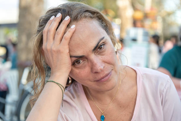istock Sad pensive mature woman 1004459752