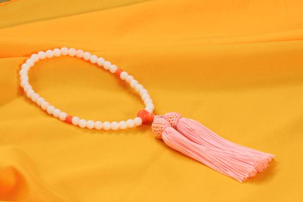 istock Buddhist prayer beads bracelet. 1004495050