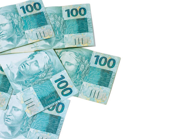 Brazilian Money stock photo