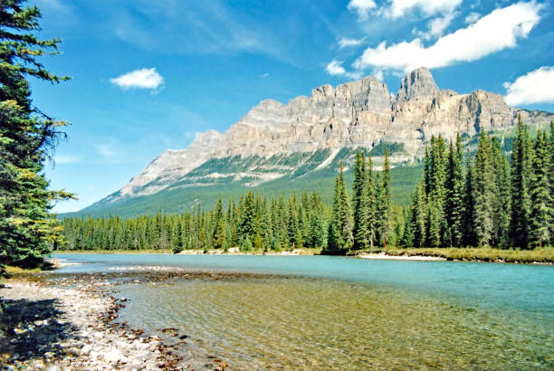 istock Bow River and Castle Mountain    Banff National Park 1004500160