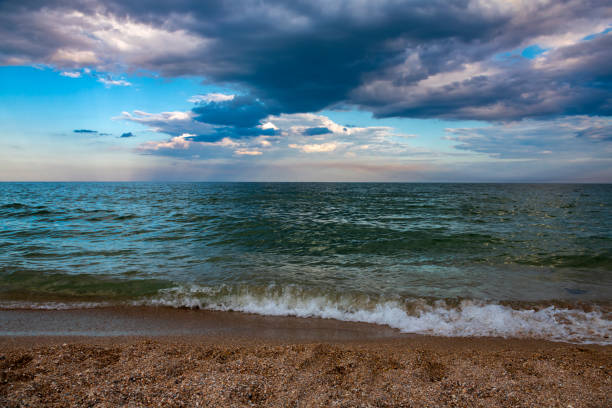 Landscape evening sea coast cloud cky ecology