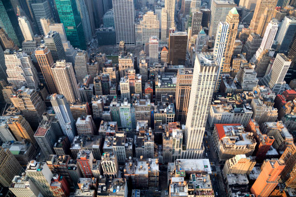 istock New York, Manhattan, Skyscrapers, Aerial View 1004543070