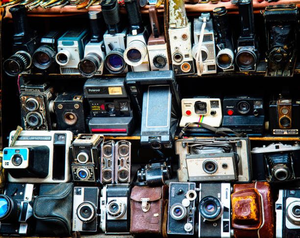 istock What have you seen? - Vintage cameras 1004571788
