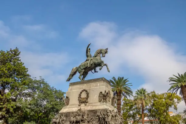 Photo of San Martin Statue at San Martin Square - Cordoba, Argentina