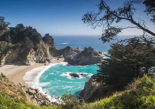 The Pacific Coast Highway, California State route 1, PCH, is a famous drive course along the California coast.