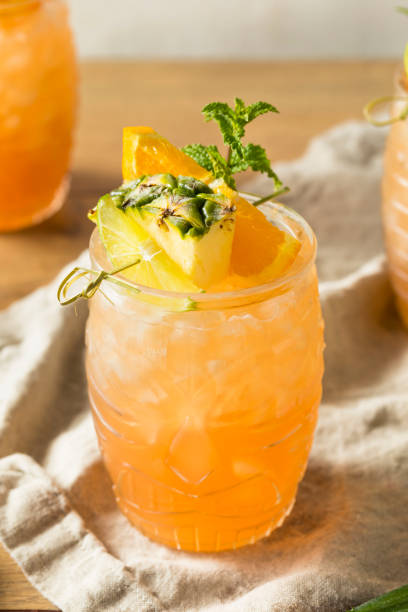 istock Refreshing Summer Tiki Cocktail Drink 1004648970