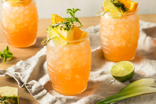 istock Refreshing Summer Tiki Cocktail Drink 1004648982