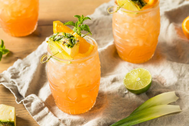istock Refreshing Summer Tiki Cocktail Drink 1004650796