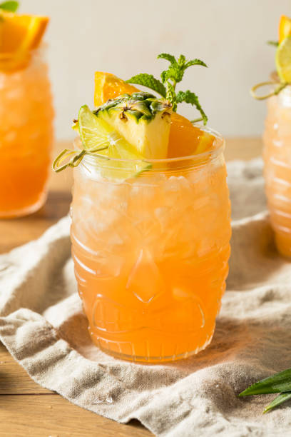 istock Refreshing Summer Tiki Cocktail Drink 1004651060