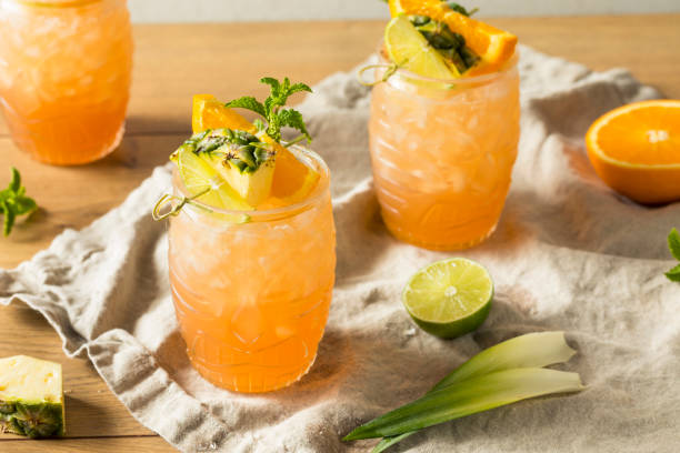 istock Refreshing Summer Tiki Cocktail Drink 1004651182