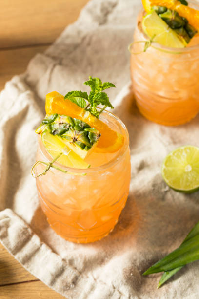 istock Refreshing Summer Tiki Cocktail Drink 1004651242
