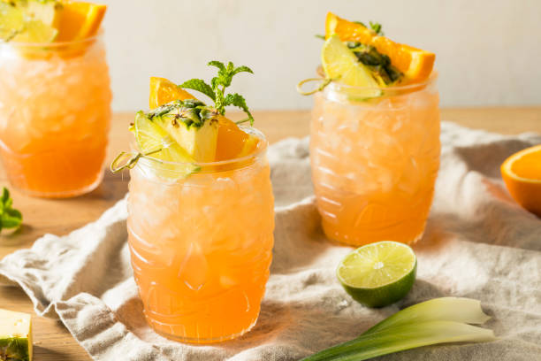 istock Refreshing Summer Tiki Cocktail Drink 1004651276