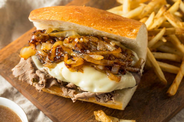 istock Homemade Beef French Dip Sandwich 1004651330
