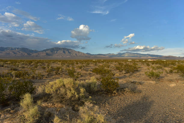 istock clouds over Mojave Desert Pahrump, Nevada, USA 1004651956
