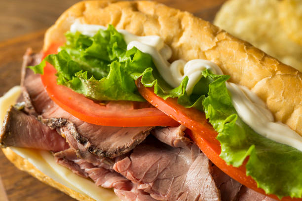 istock Homemade Roast Beef Deli Sandwich 1004660108