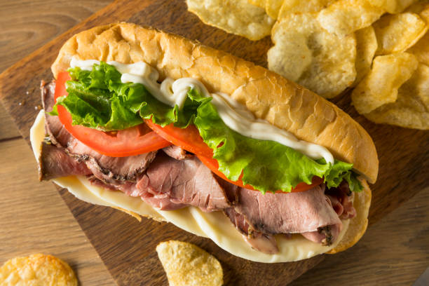 istock Homemade Roast Beef Deli Sandwich 1004660142