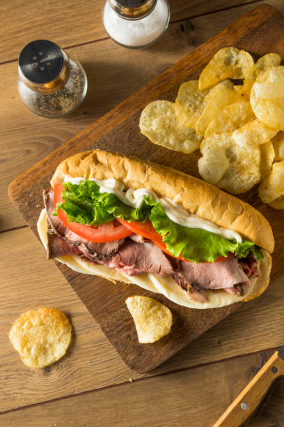 istock Homemade Roast Beef Deli Sandwich 1004660148