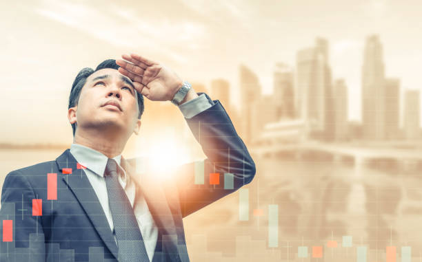 istock Double exposure - Business Leader Vision 1004684428