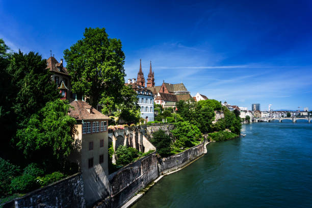 istock Rhine river in Basel, Switzerland 1004703778