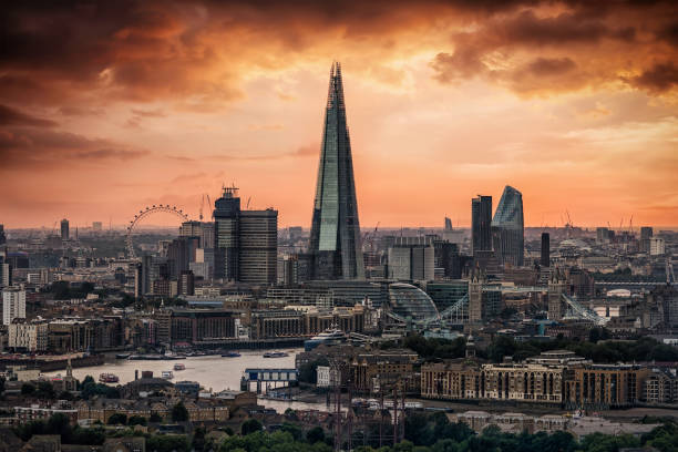 istock The skyline of London during a dramatic summer sunset 1004731436