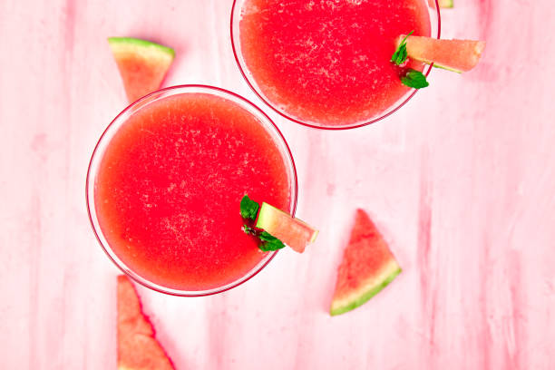 istock Watermelon margarita cocktail 1004734184