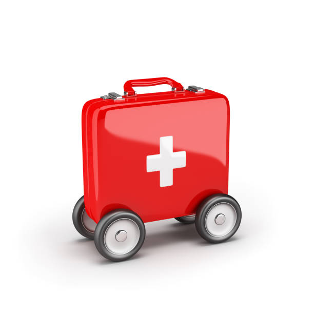 istock Ambulance rushes to the rescue 1004737156