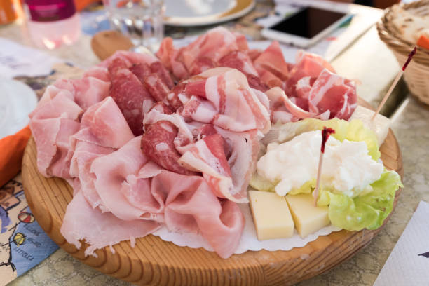 istock Typical Italian salami and cheese 1004737856