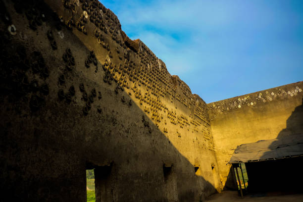 Inside of underwater temple in Sangkhla Buri Kanchanaburi thailand Inside of underwater temple in Sangkhla Buri Kanchanaburi thailand sangkhla stock pictures, royalty-free photos & images