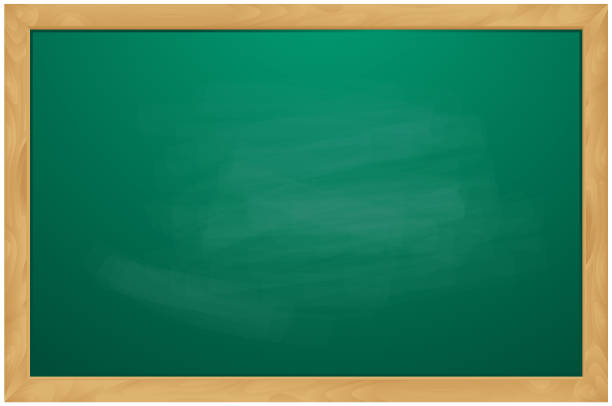 blackboard-bildung-symbol - blackboard green learning chalk stock-grafiken, -clipart, -cartoons und -symbole