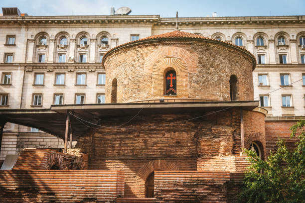 St George church (Rotonda) in Sofia, Bulgaria. Touristic landmark