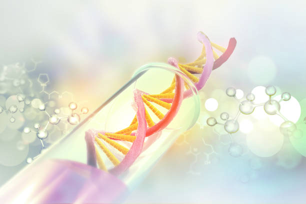 istock DNA cell on test tube with scientific background 1004804134