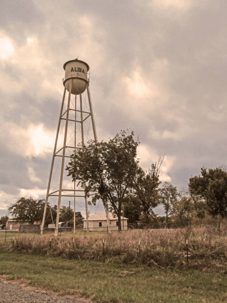 istock Water-tower in a countryside in Texas, USA. 1004817294