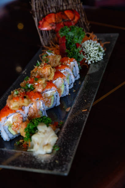 istock Lobster Tempura Sushi Roll 1004839104