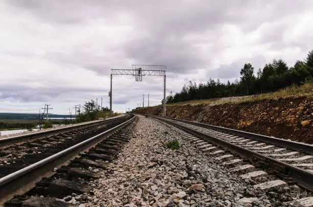 free rail way Baikal Amur Mainline