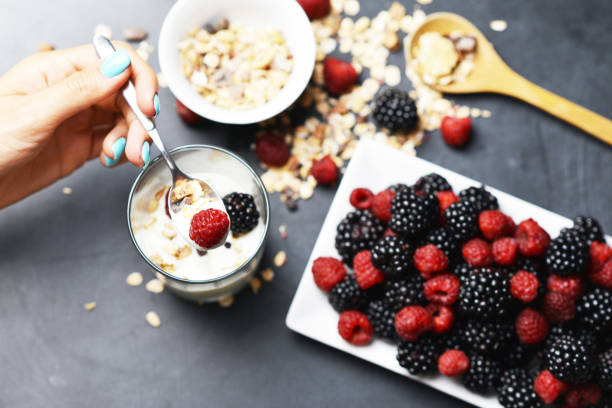 istock Preparing a healthy granola for breakfast with healthy ingredients 1004877862