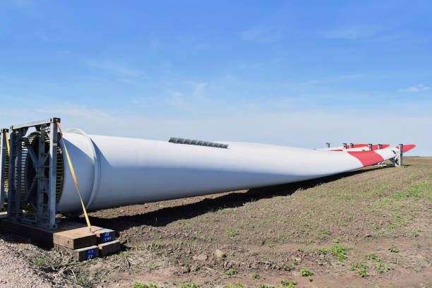 istock Construction of windfarm in eastern Europe 1004905368
