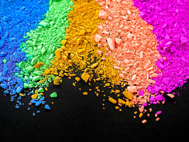 istock Close up of crushed eyeshadow 1004952706
