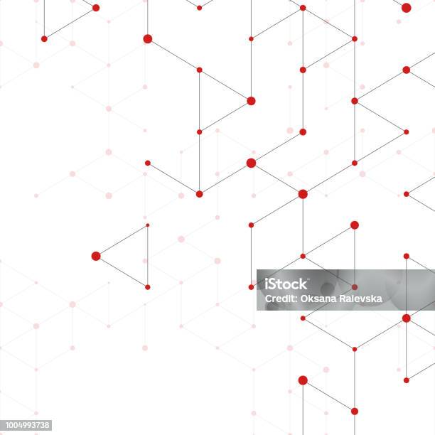 Connecting Line Graphics Modern Line Art Pattern With Connecting Lines On White Background ...