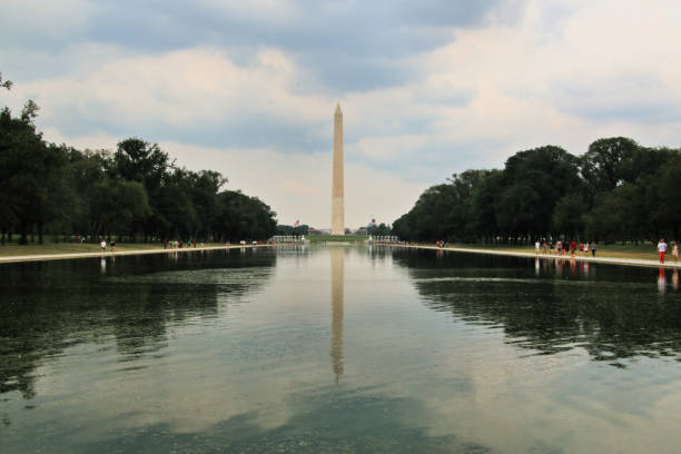 istock A view of the Washington Monument with reflection 1004993974