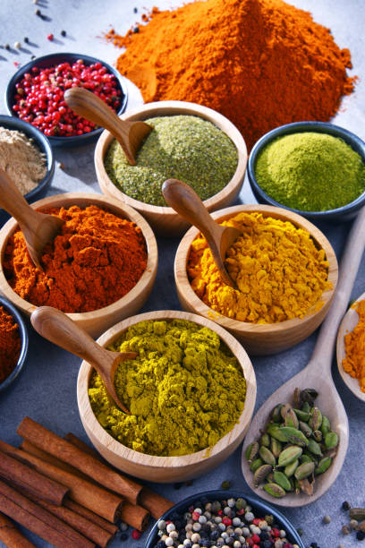 istock Variety of spices on kitchen table 1004998890