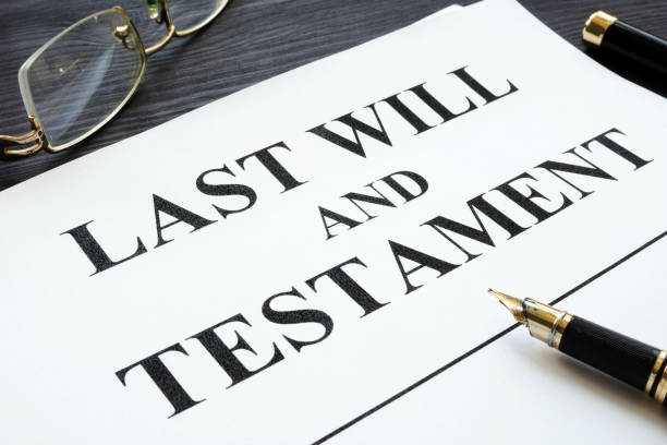 Last will and testament on an office desk. Last will and testament on an office desk. funeral planning stock pictures, royalty-free photos & images