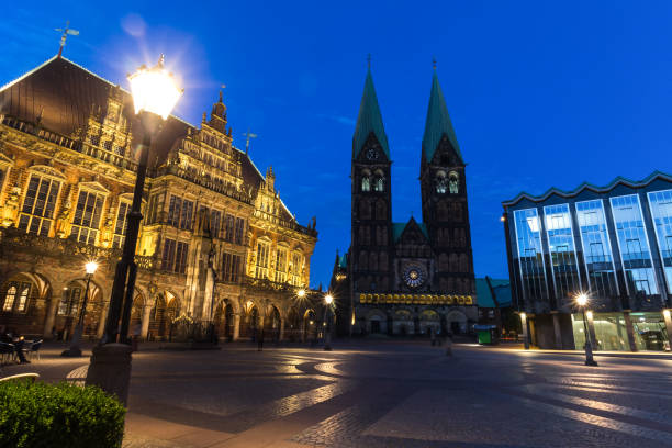 istock bremen historic city germany in the evening 1005016924