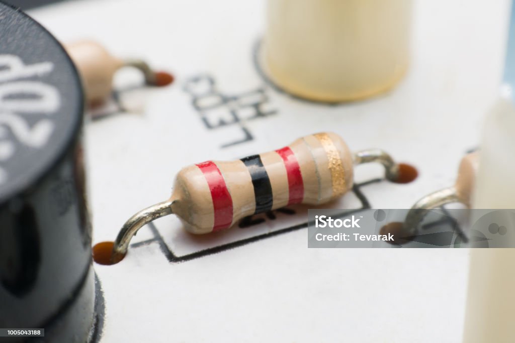 Resistor On Circuit Board Close Up Electronic Hardware Stock Photo -  Download Image Now - iStock