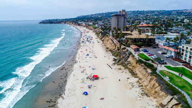 istock Drone view of ocean beaches 1005048100