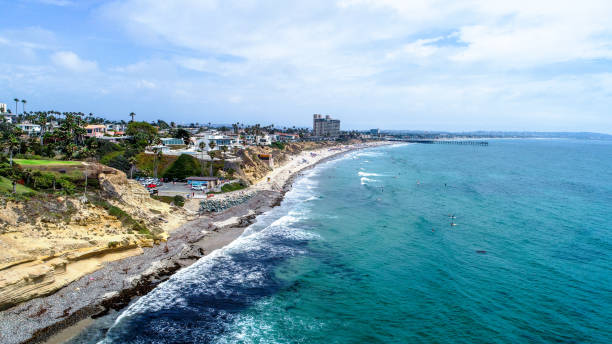 istock Drone view of ocean beaches 1005048140