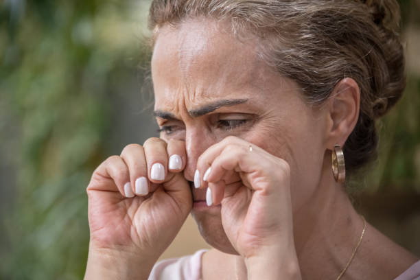 istock Sad pensive mature woman 1005073626