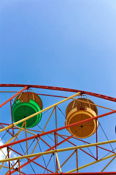 istock Ferris wheel against the blue sky 1005085794