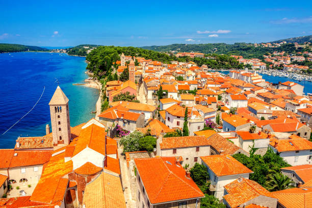 istock Rab town on Croatian island Rab 1005090670